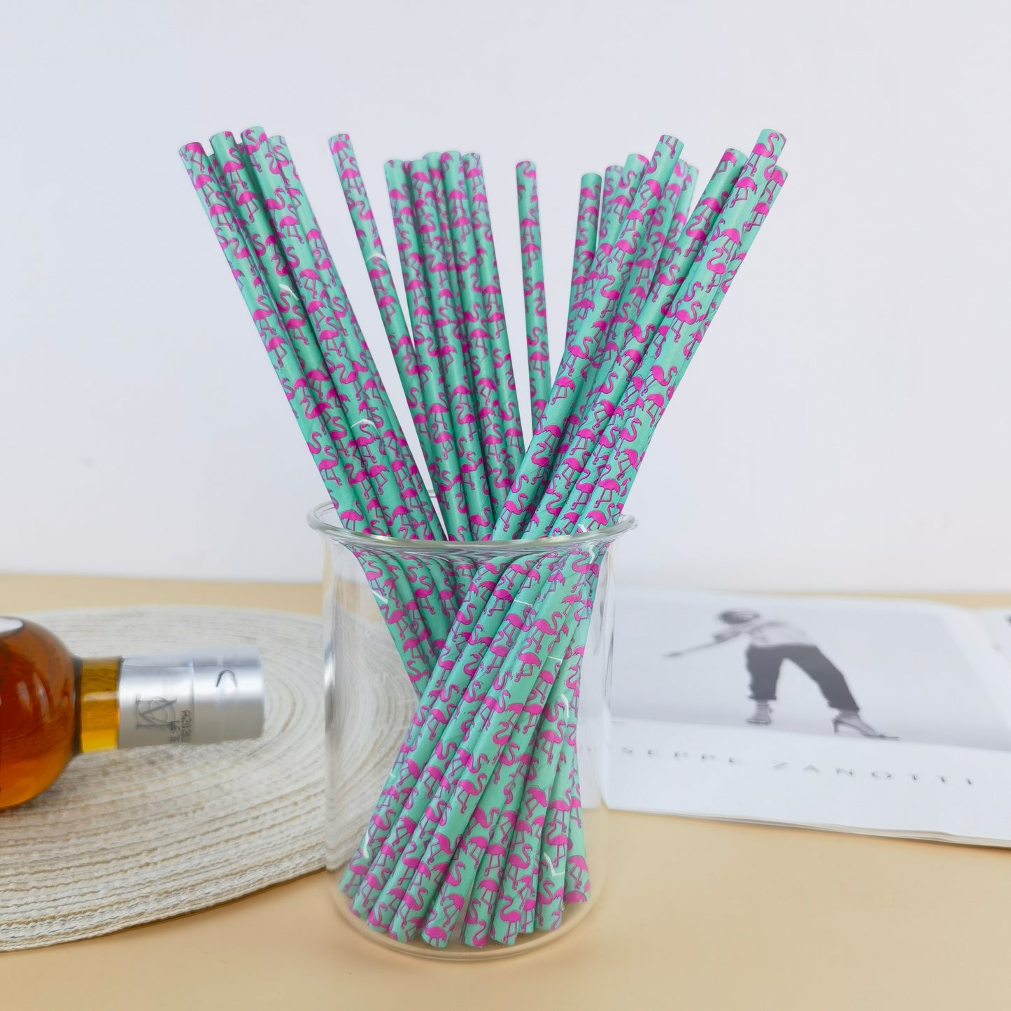 6*197mm Eco-Friendly Paper Straw Source For Manufacture