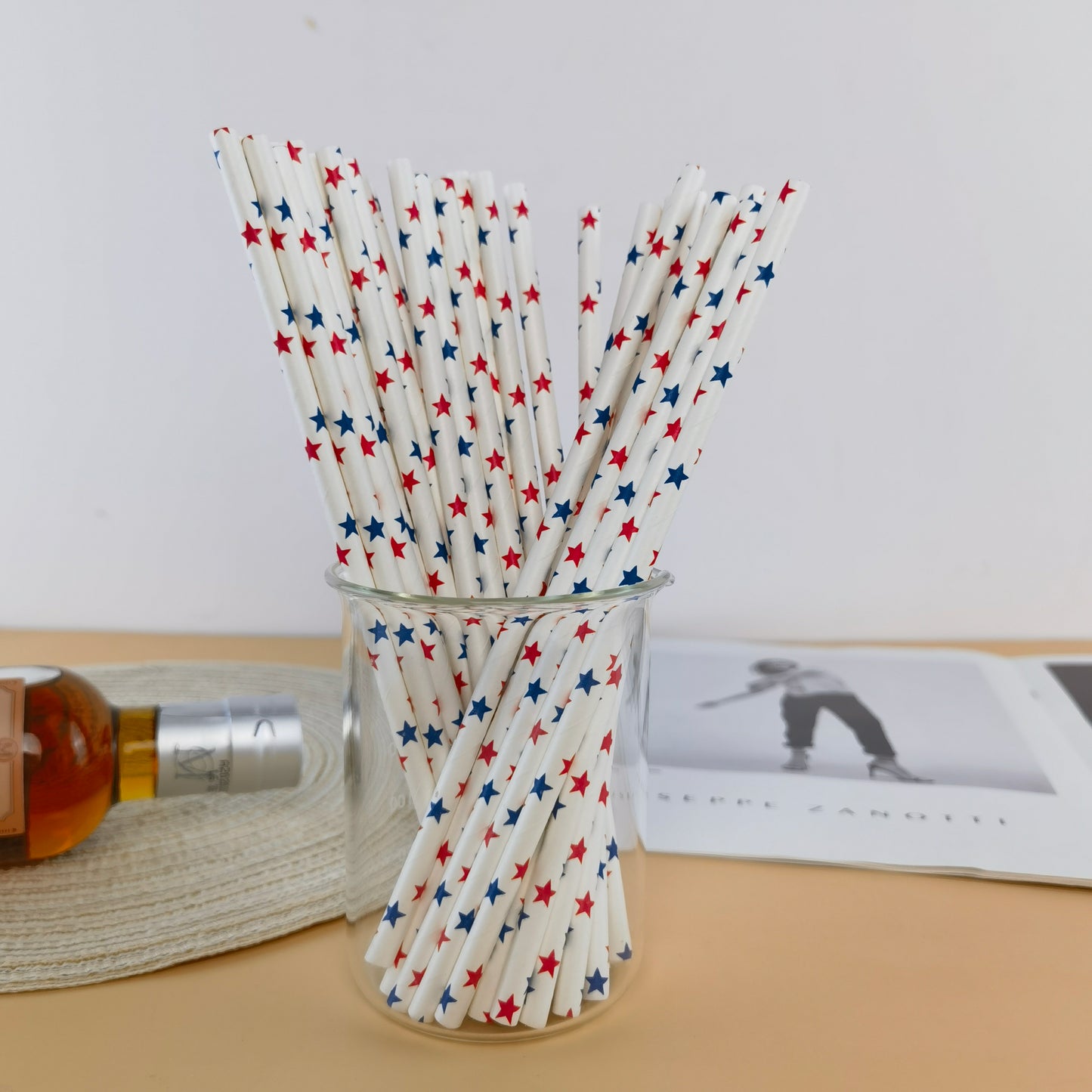6*197mm Eco-Friendly Paper Straw Source For Manufacture