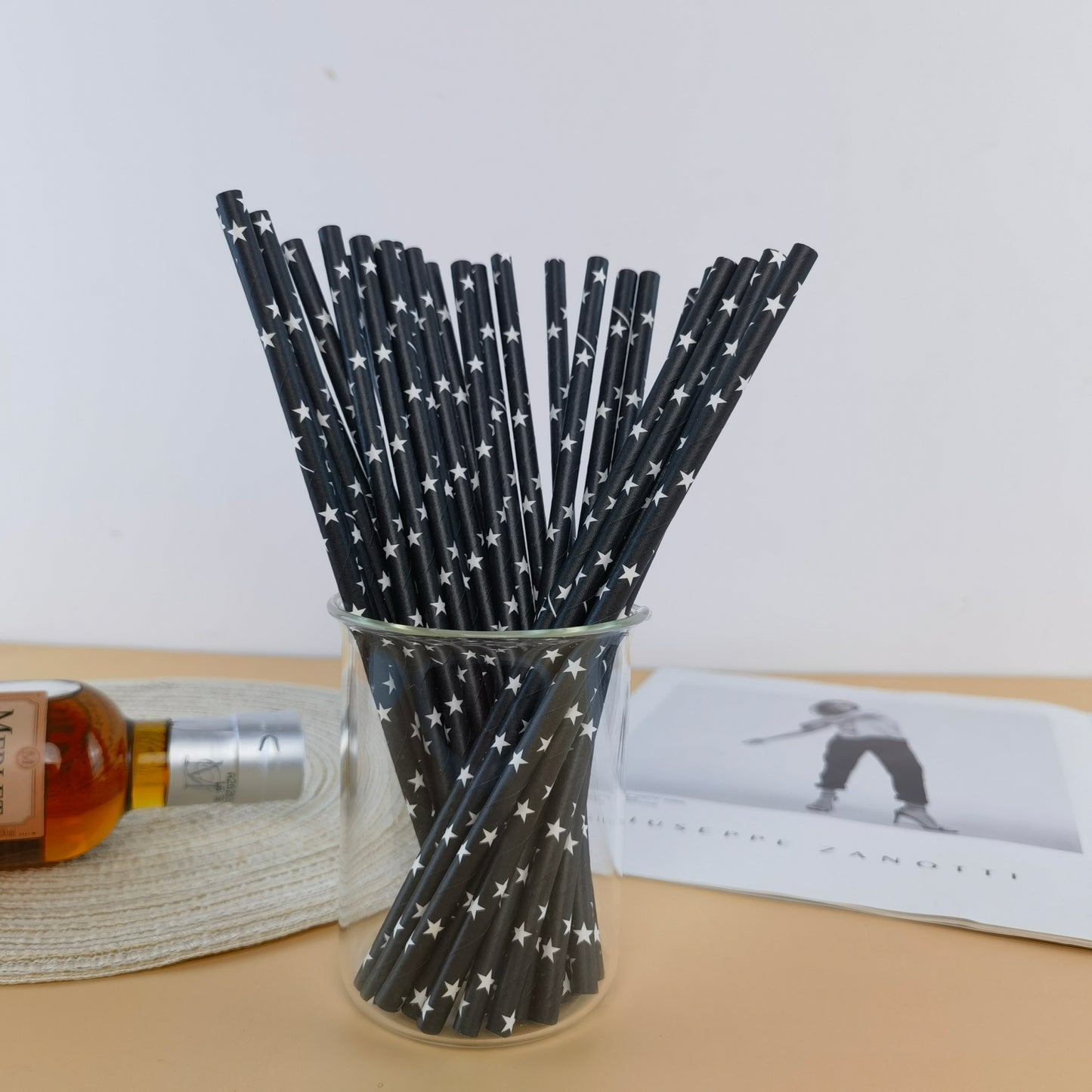 6*197mm Eco-Friendly Paper Straw Source For Manufacture