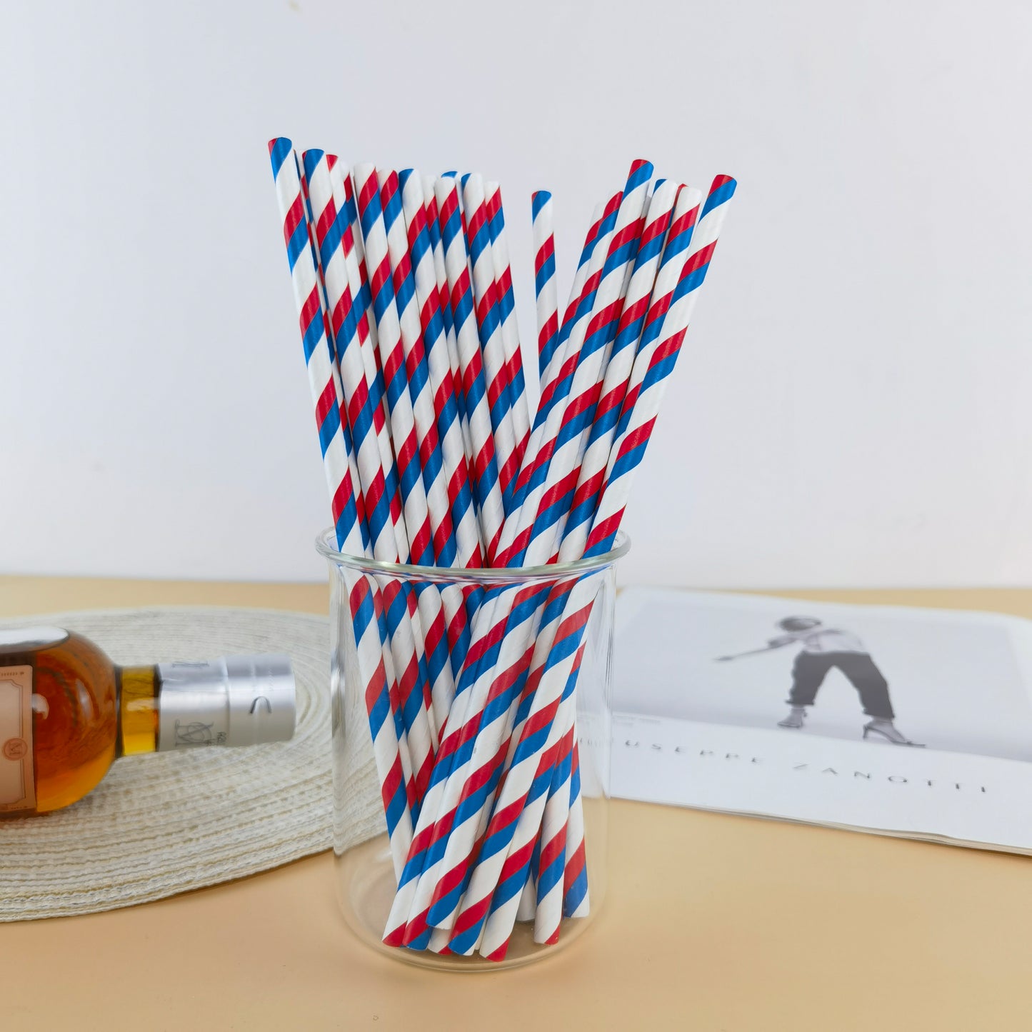 6*197mm Eco-Friendly Paper Straw Source For Manufacture