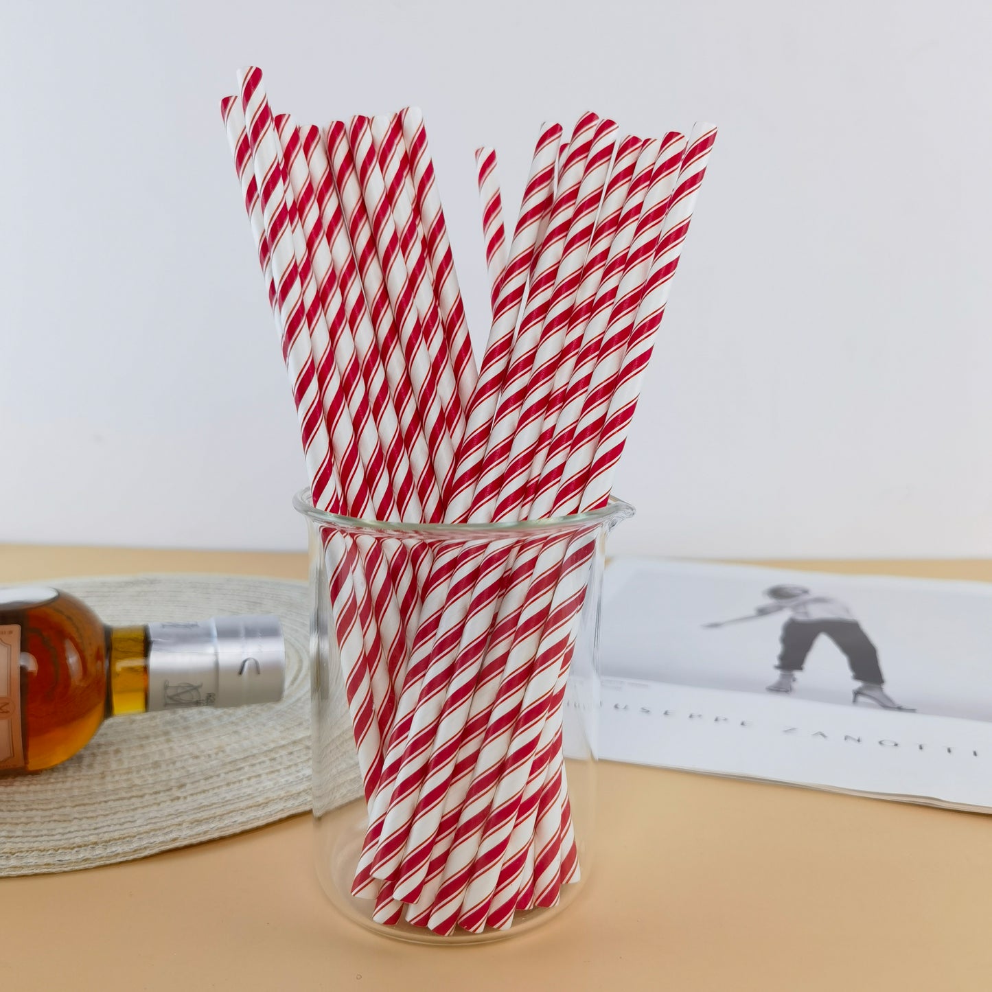 6*197mm Eco-Friendly Paper Straw Source For Manufacture