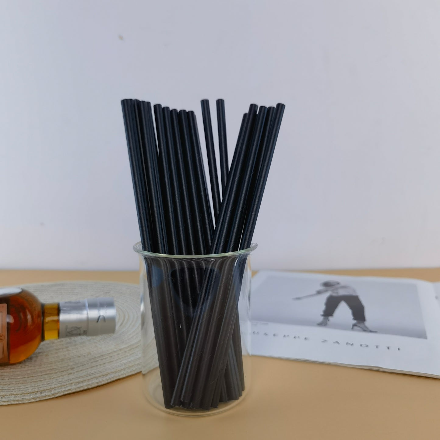 6*197mm Eco-Friendly Paper Straw Source For Manufacture
