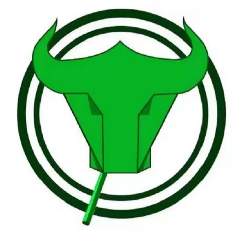 绿牛吸管Logo